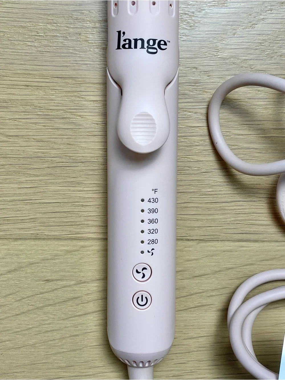 Classic L’ange 360 Airflow Titanium 2 in 1 Straightener And Curling Tool Blush